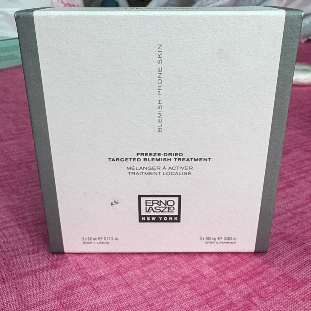 Erno Laszlo NY Freeze Dried Targeted 2 Step Treatment NWT